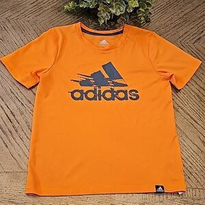 Orange adidas t shirt size 6